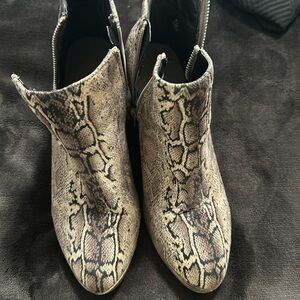 Boutique heeled booties